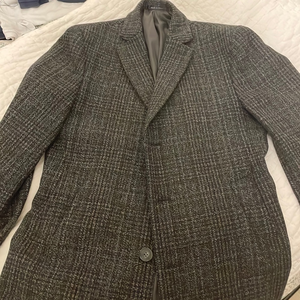 Mens Calvin Klein Dress Coat Size M